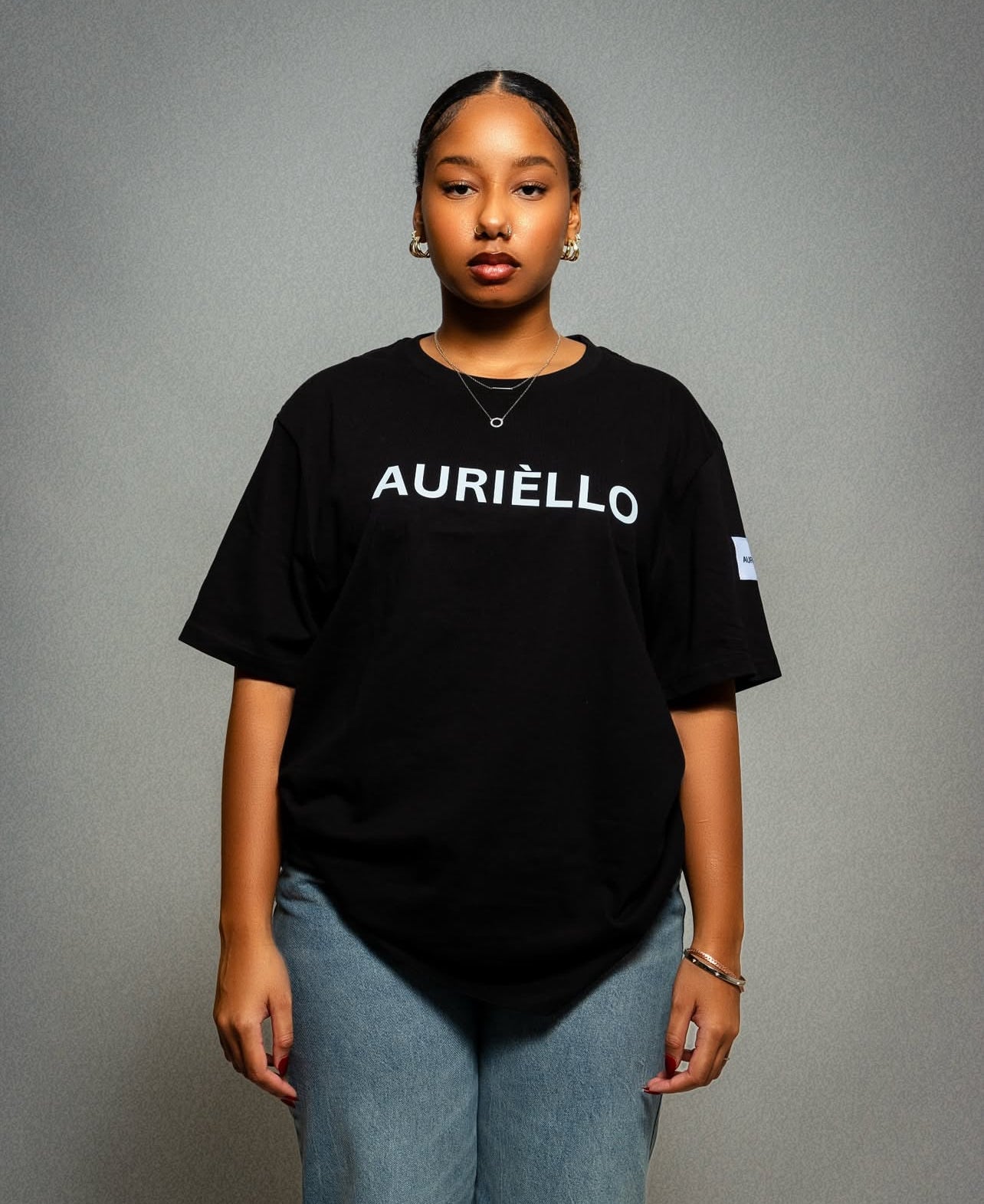 AURIÈLLO BIG LOGO TEE