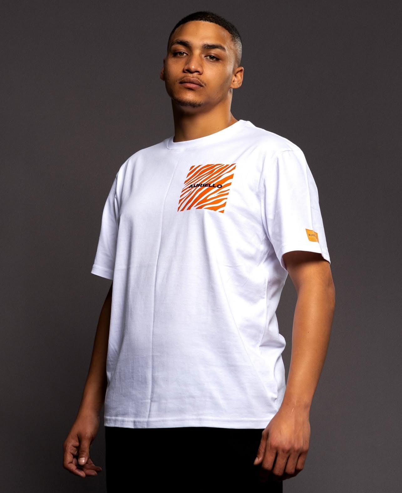AURIÈLLO ORANGE ZEBRA POCKET | AW25