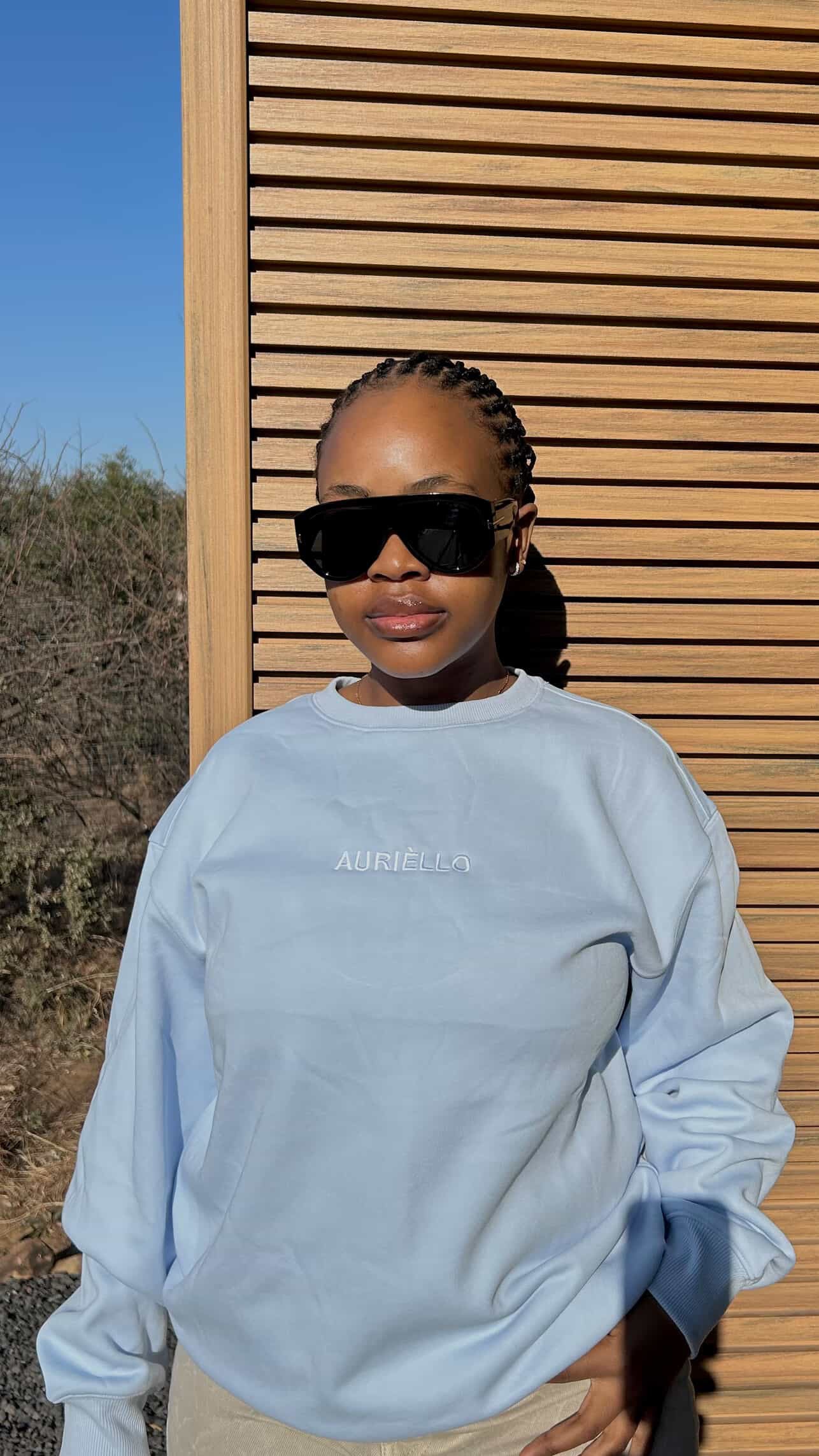 AURIÈLLO | BABY-BLUE SWEATER