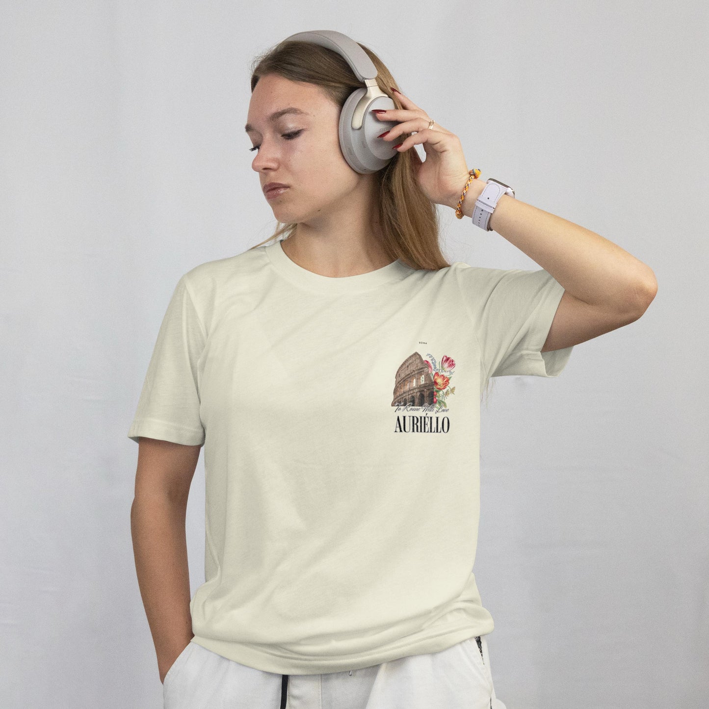 AURIÈLLO | ROMA OFF-WHITE TEE