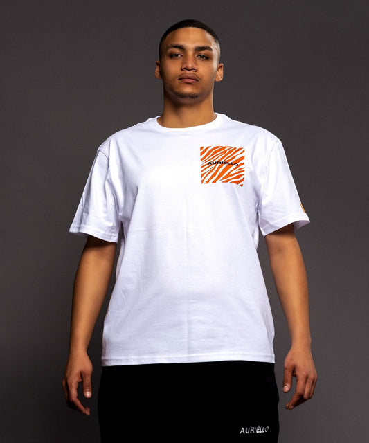 AURIÈLLO ORANGE ZEBRA POCKET | AW25