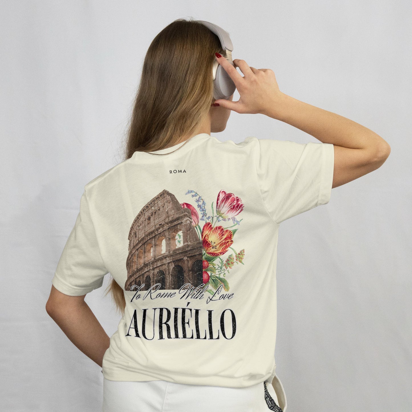 AURIÈLLO | ROMA OFF-WHITE TEE