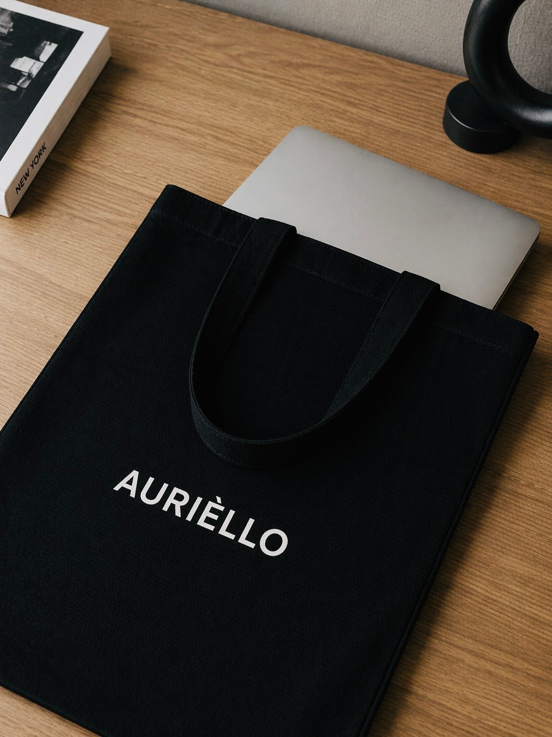 AURIÈLLO Everyday Tote — Natural