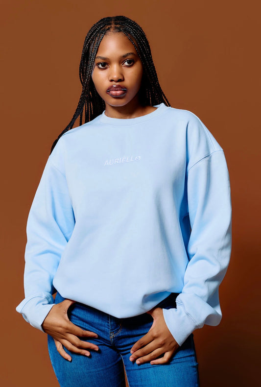 AURIÈLLO | BABY-BLUE  SWEATER